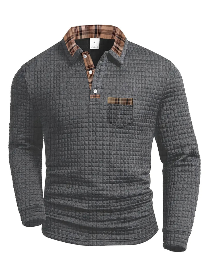 Hugo | Polo Homme Manches Longues Col Chemise