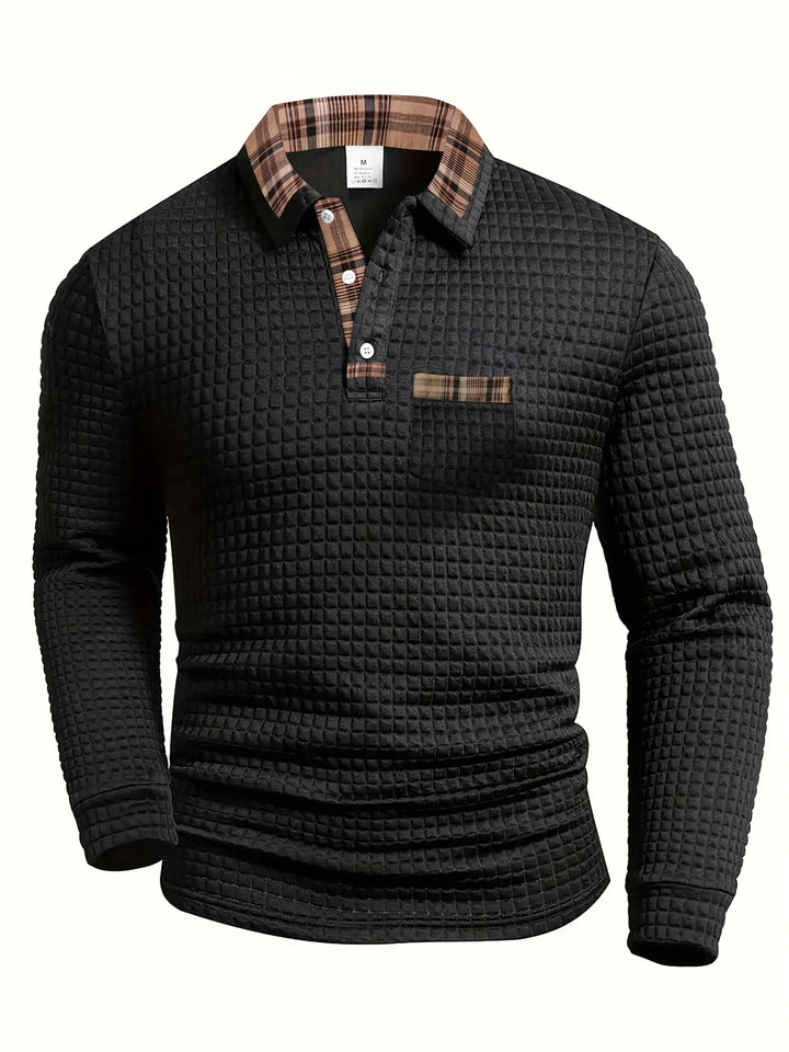 Hugo | Polo Homme Manches Longues Col Chemise