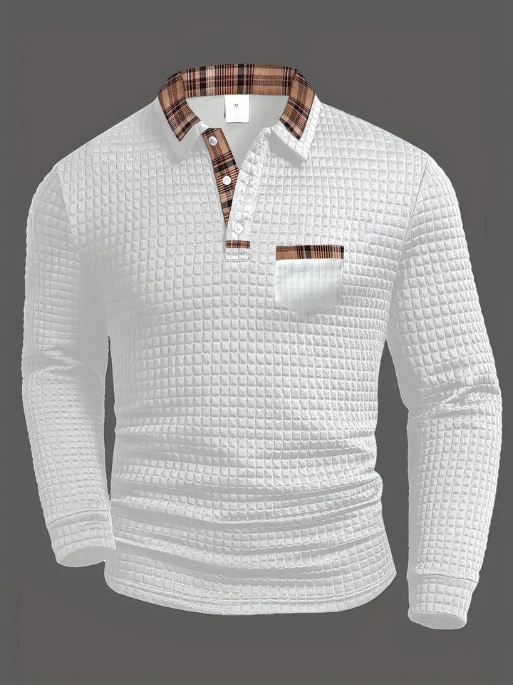 Hugo | Polo Homme Manches Longues Col Chemise