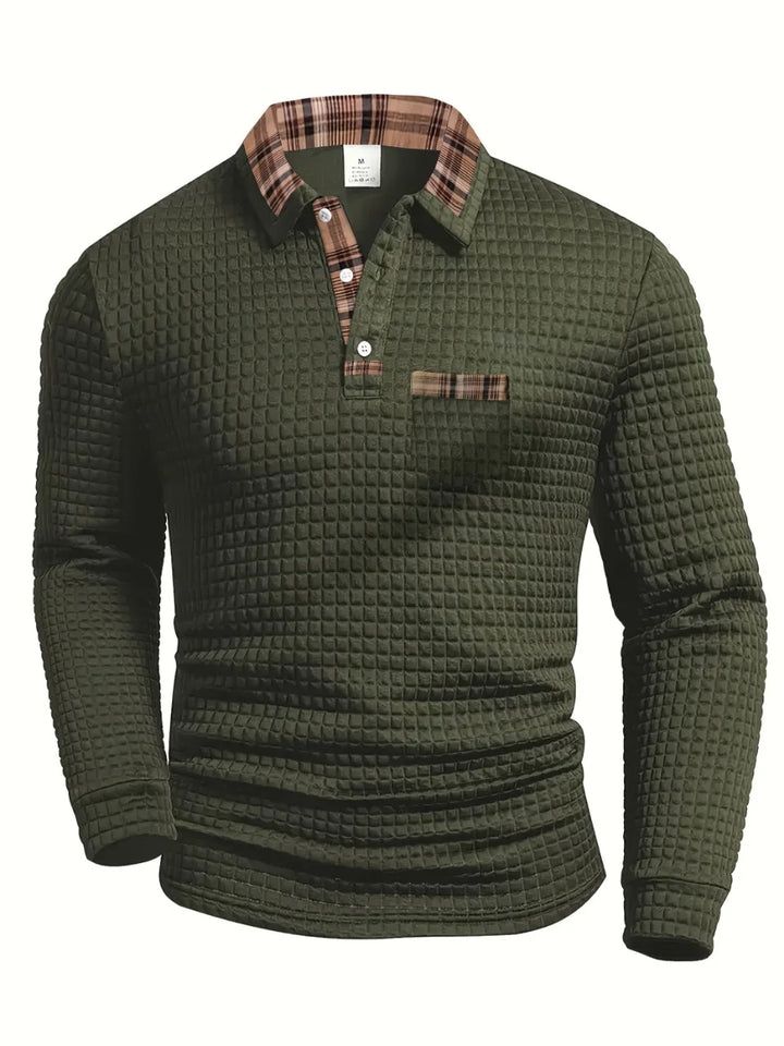 Hugo | Polo Homme Manches Longues Col Chemise