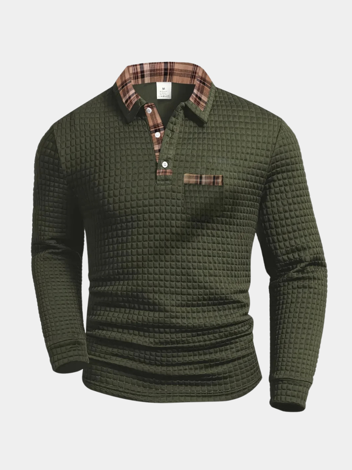 Hugo | Polo Homme Manches Longues Col Chemise