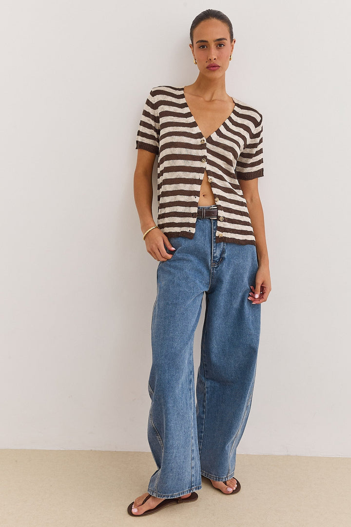 Isabelle | Jean Femme Denim Bleu Poches Arrière