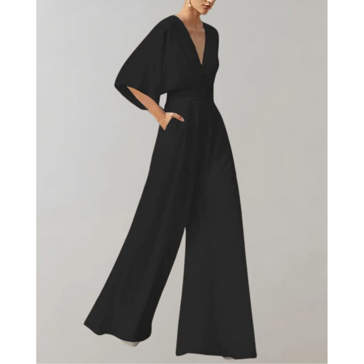 Jade | Combinaison Pantalon Large Robe de Mariée Femme