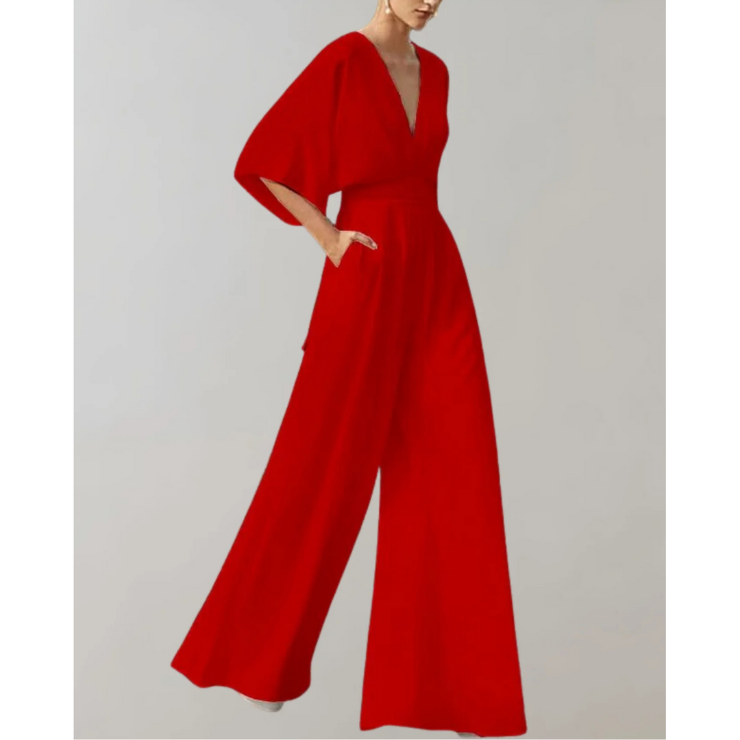Jade | Combinaison Pantalon Large Robe de Mariée Femme