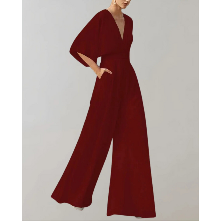 Jade | Combinaison Pantalon Large Robe de Mariée Femme