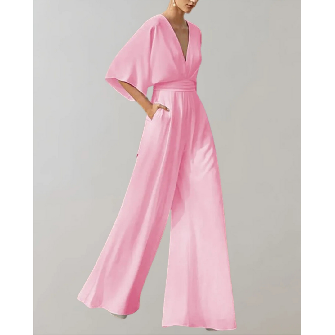 Jade | Combinaison Pantalon Large Robe de Mariée Femme