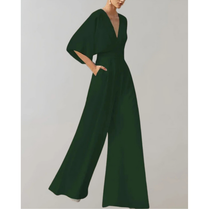 Jade | Combinaison Pantalon Large Robe de Mariée Femme