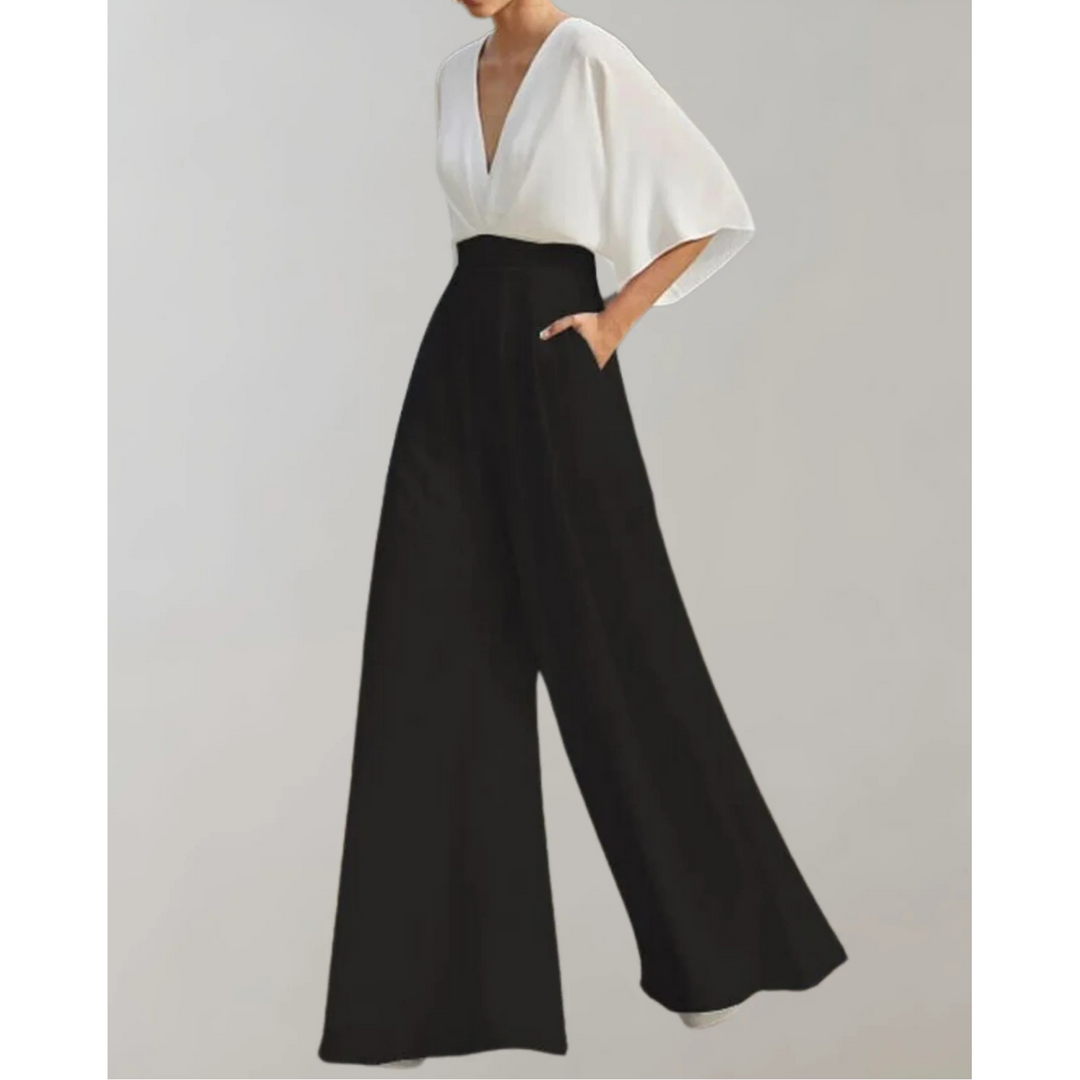 Jade | Combinaison Pantalon Large Robe de Mariée Femme