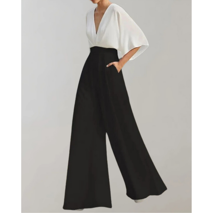 Jade | Combinaison Pantalon Large Robe de Mariée Femme