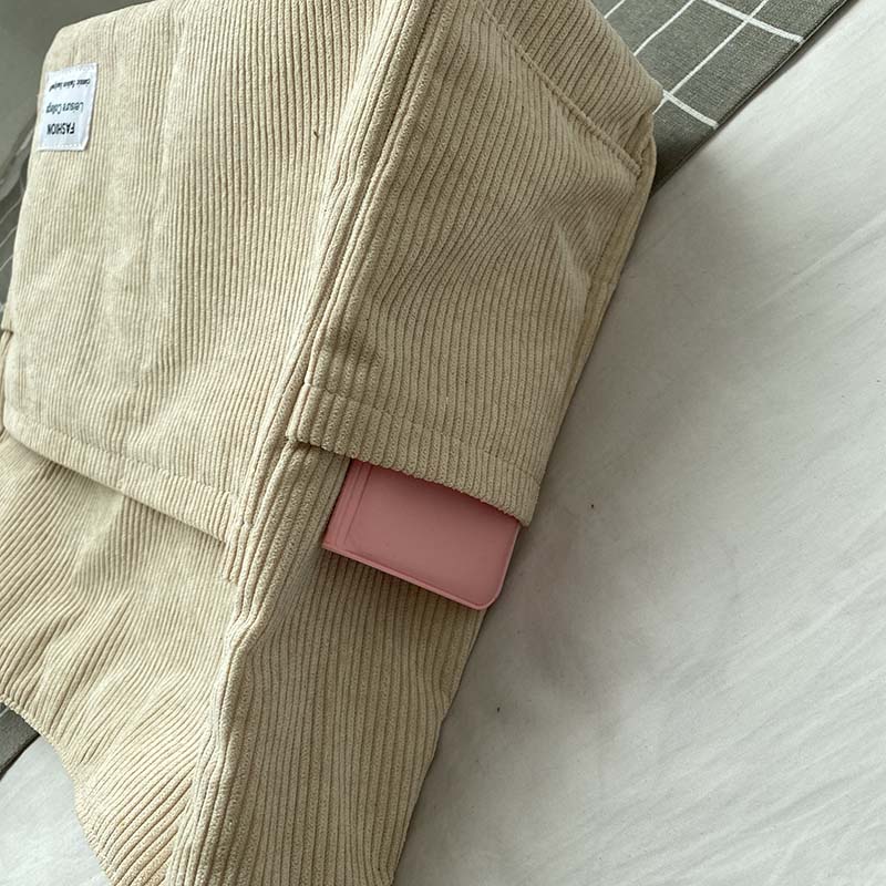 Jessie | Sac Bandoulière Velours Côtelé Vert