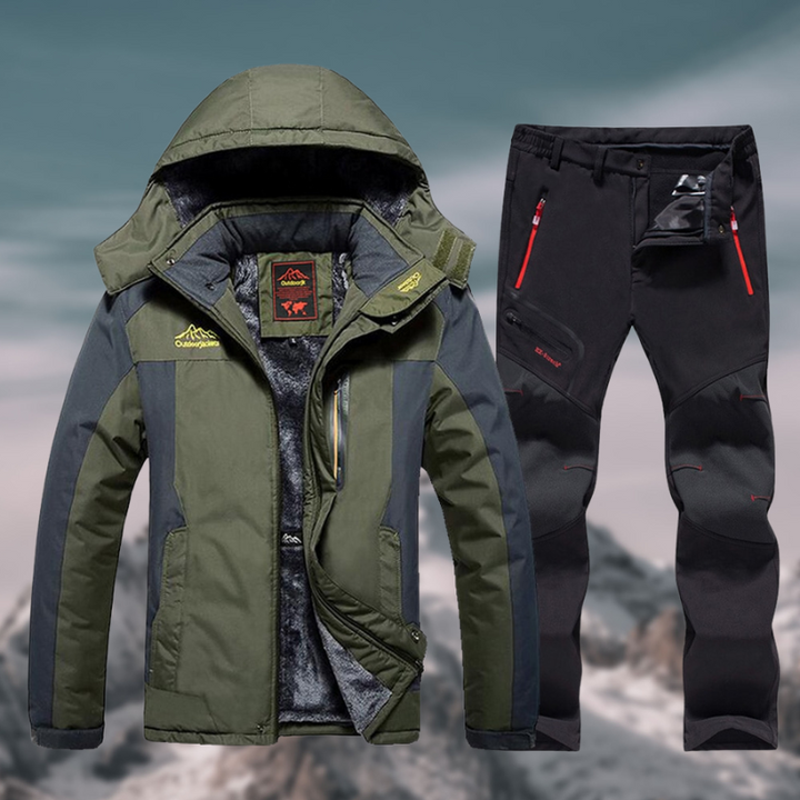 Julien | Ensemble Survêtement Homme Capuche Zippé Noir