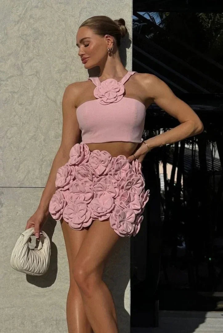 Juliette | Ensemble Deux Pièces Robe Mini Femme
