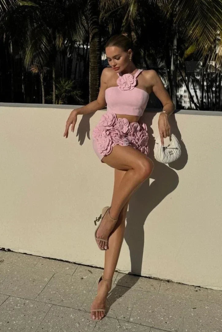 Juliette | Ensemble Deux Pièces Robe Mini Femme