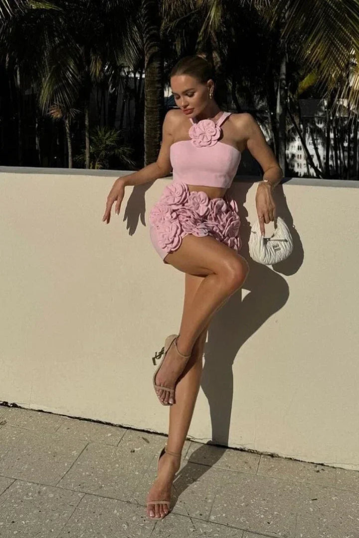Juliette | Ensemble Deux Pièces Robe Mini Femme