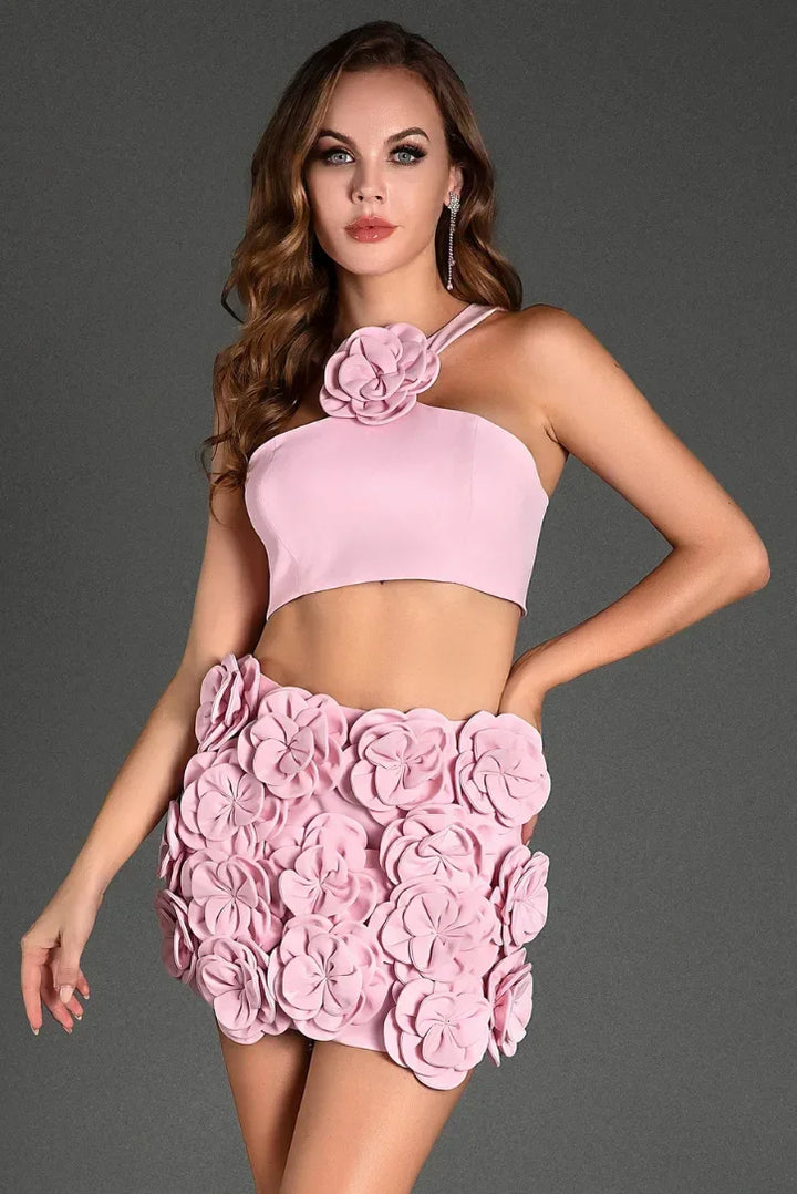 Juliette | Ensemble Deux Pièces Robe Mini Femme