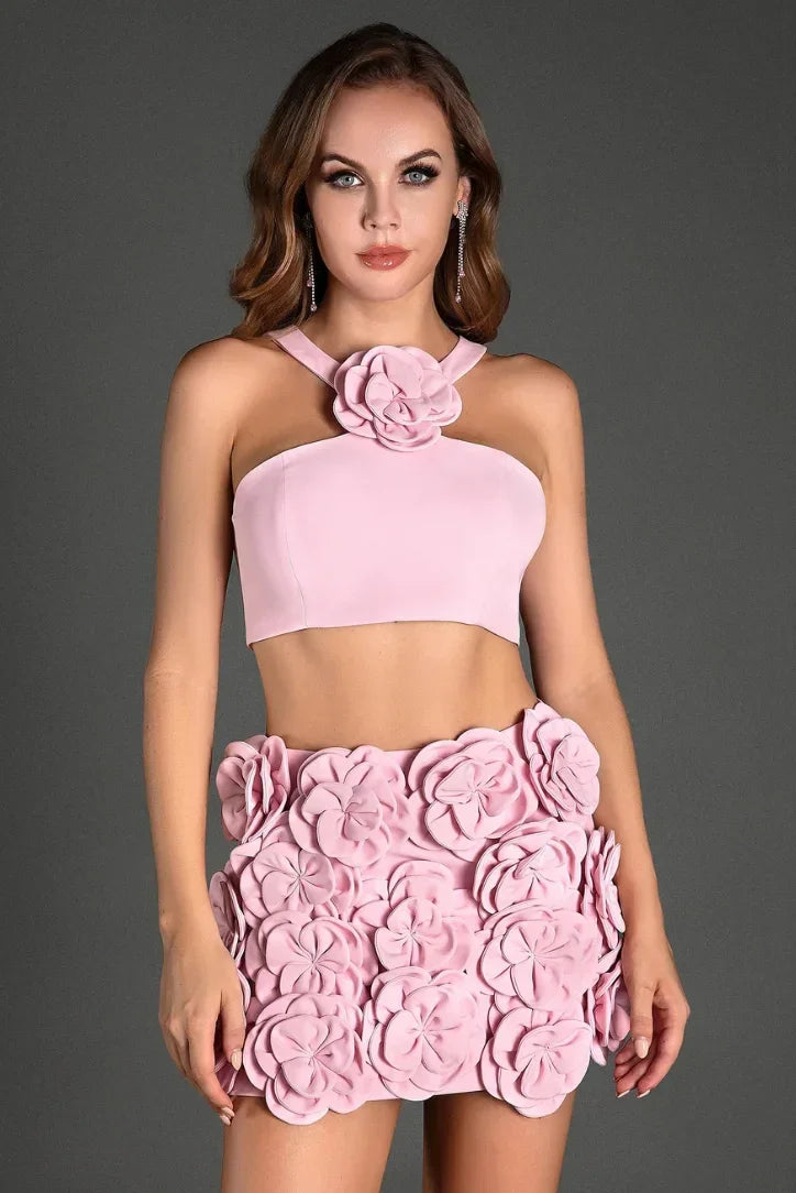 Juliette | Ensemble Deux Pièces Robe Mini Femme
