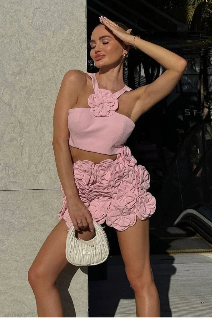 Juliette | Ensemble Deux Pièces Robe Mini Femme