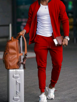 Kevin | Ensemble Jogging Homme Veste Zippée T-Shirt