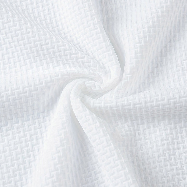 Kevin | Polo Gaufré Homme Gris Manches Courtes