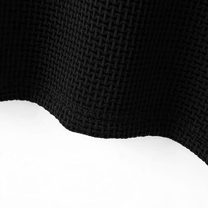 Kevin | Polo Gaufré Homme Gris Manches Courtes