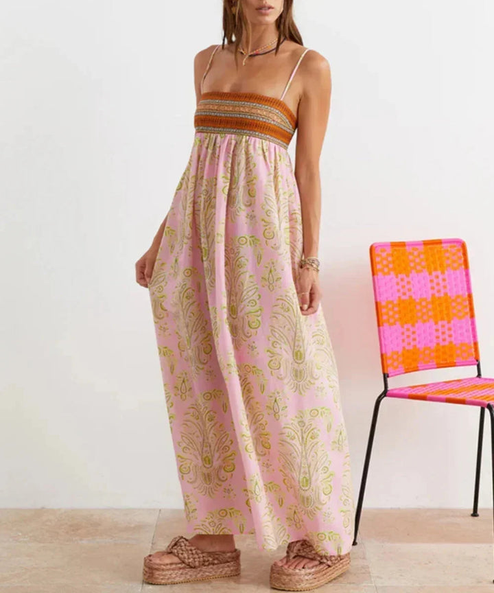 Laure | Robe Maxi Femme Imprimé Paisley