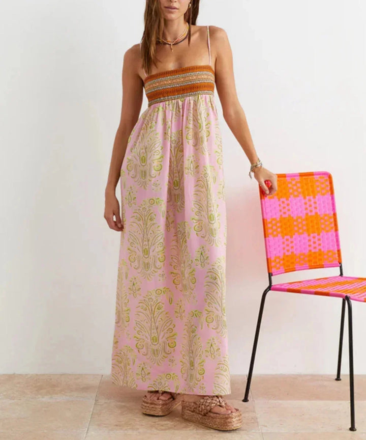 Laure | Robe Maxi Femme Imprimé Paisley