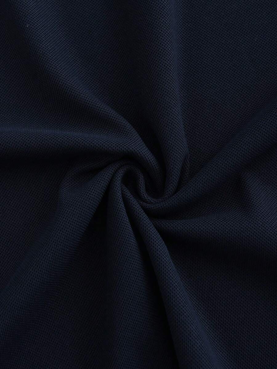 Laurent | Polo Homme Marine Rayures Contrastantes
