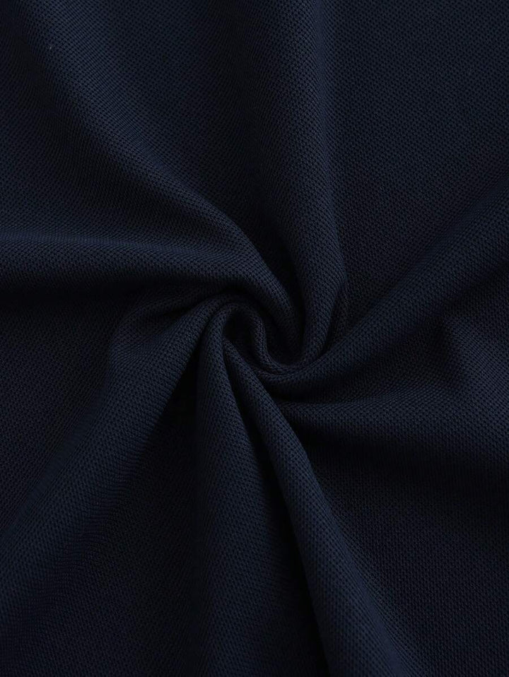Laurent | Polo Homme Marine Rayures Contrastantes