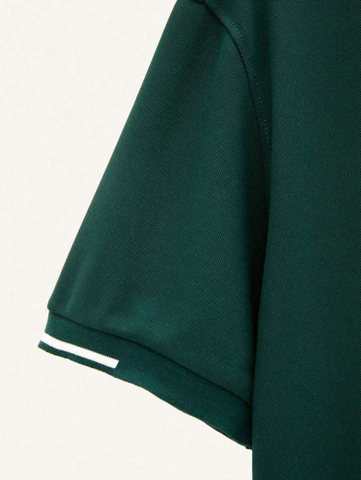 Laurent | Polo Homme Marine Rayures Contrastantes