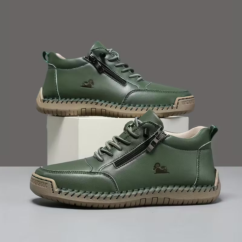 Lola | Bottines Femme Suédées Lacets Zip