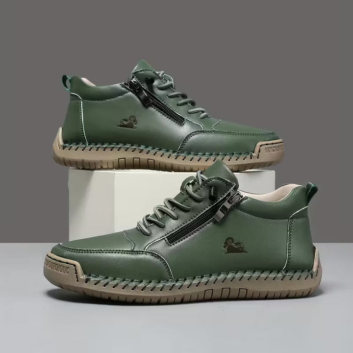 Lola | Bottines Femme Suédées Lacets Zip