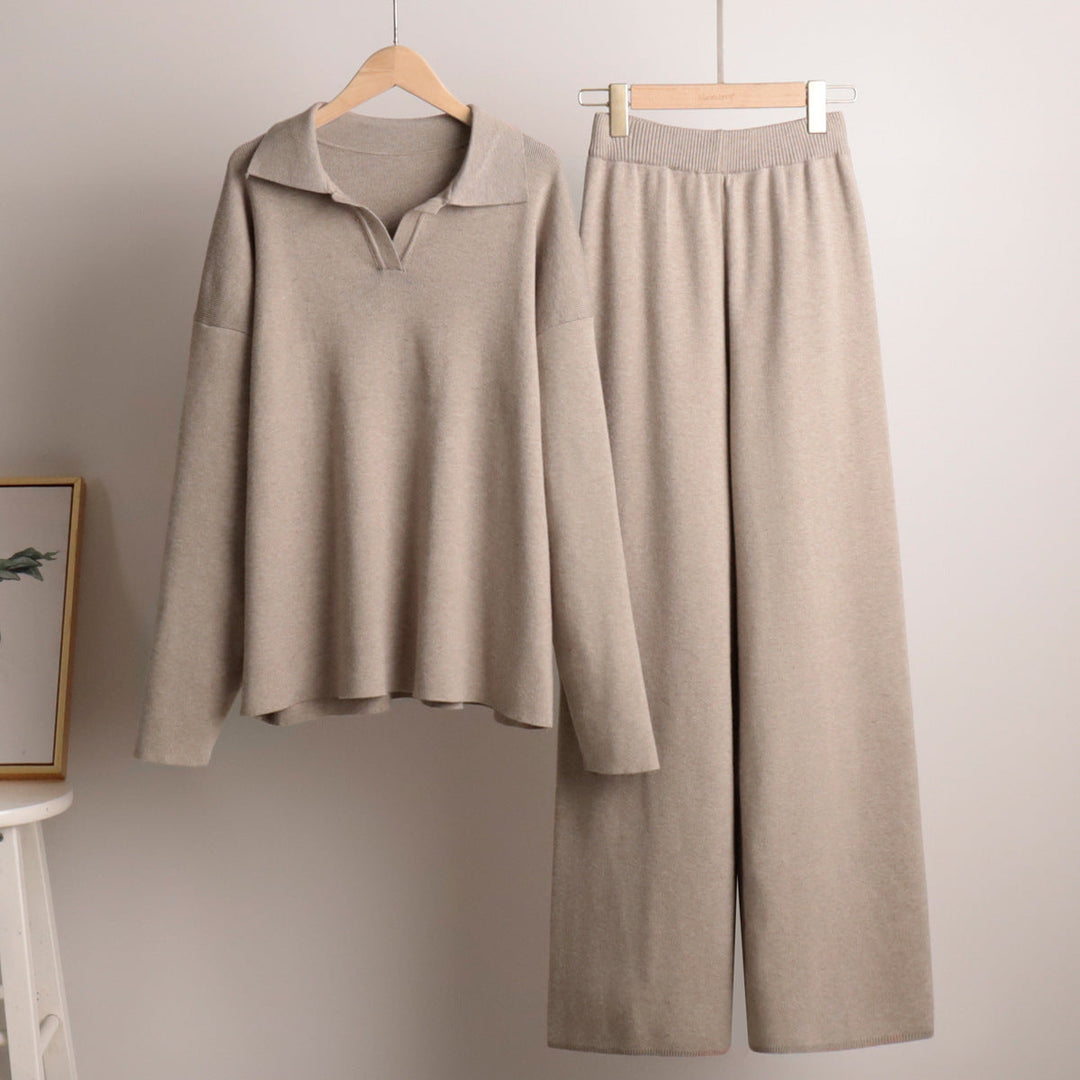 Louise | Ensemble Détente Maille Femme Manches Longues