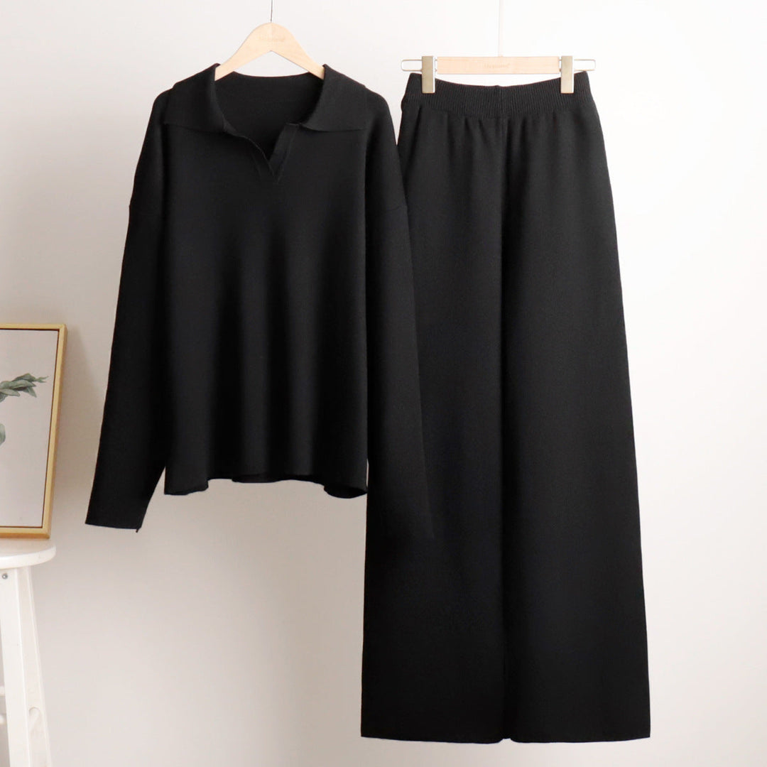 Louise | Ensemble Détente Maille Femme Manches Longues