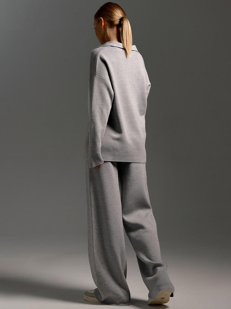 Louise | Ensemble Détente Maille Femme Manches Longues
