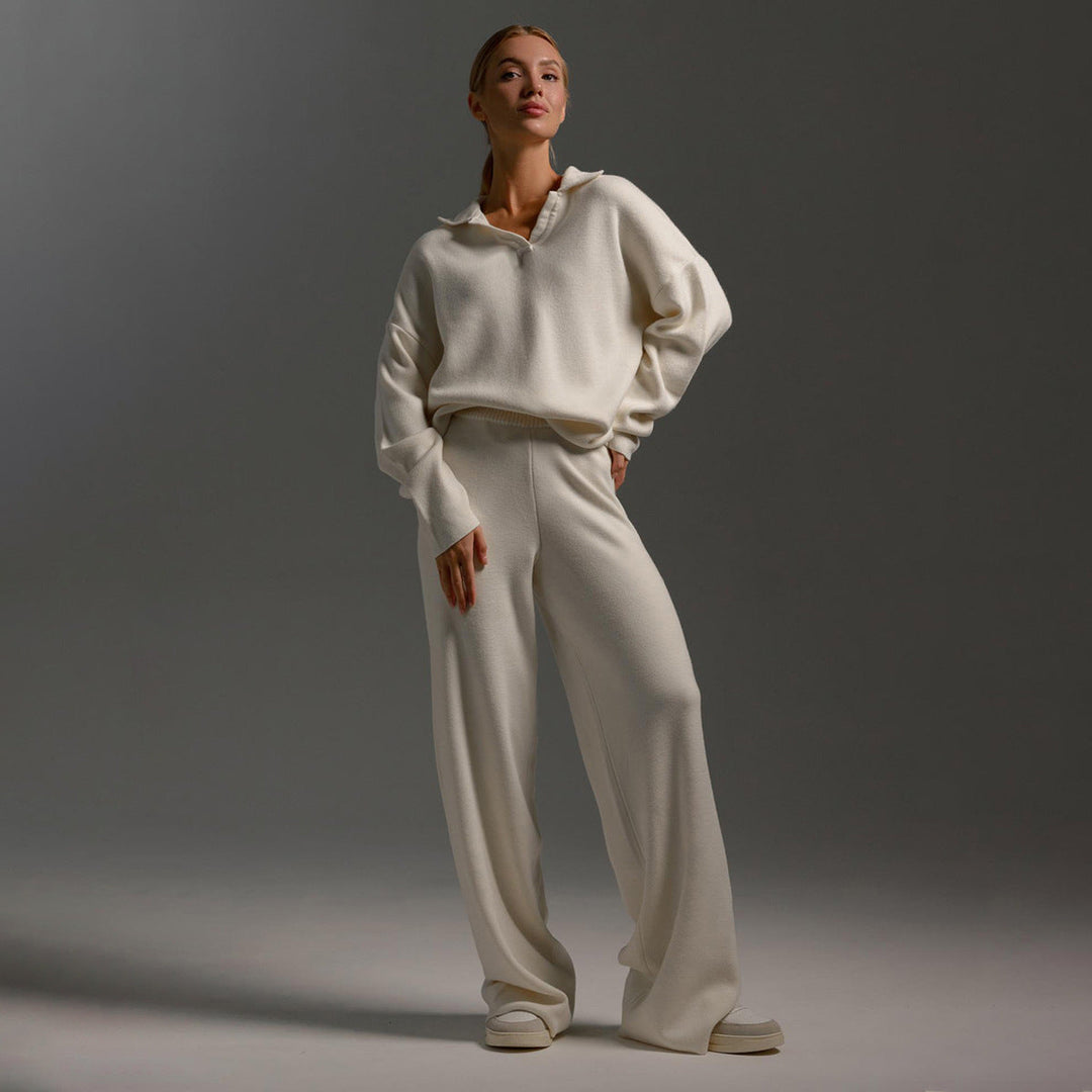 Louise | Ensemble Détente Maille Femme Manches Longues