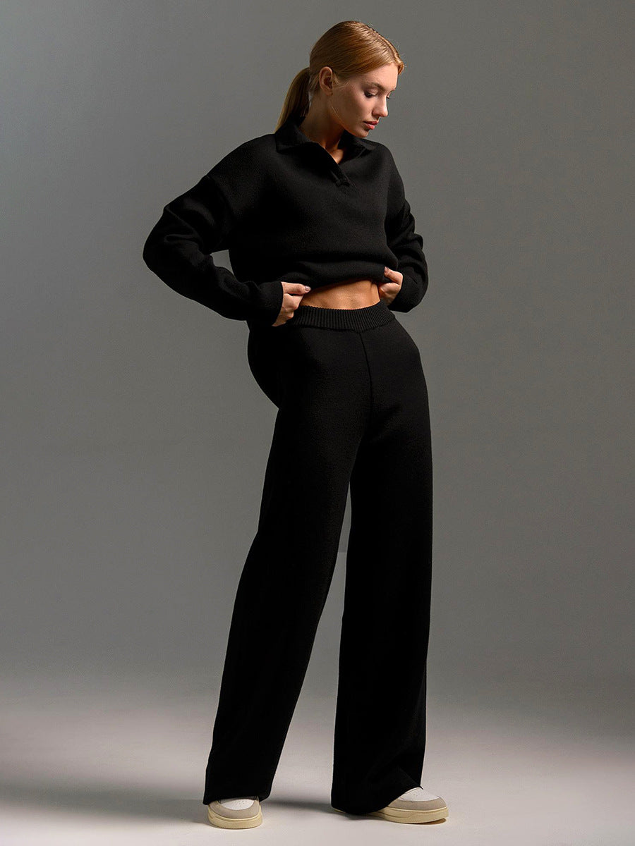 Louise | Ensemble Détente Maille Femme Manches Longues