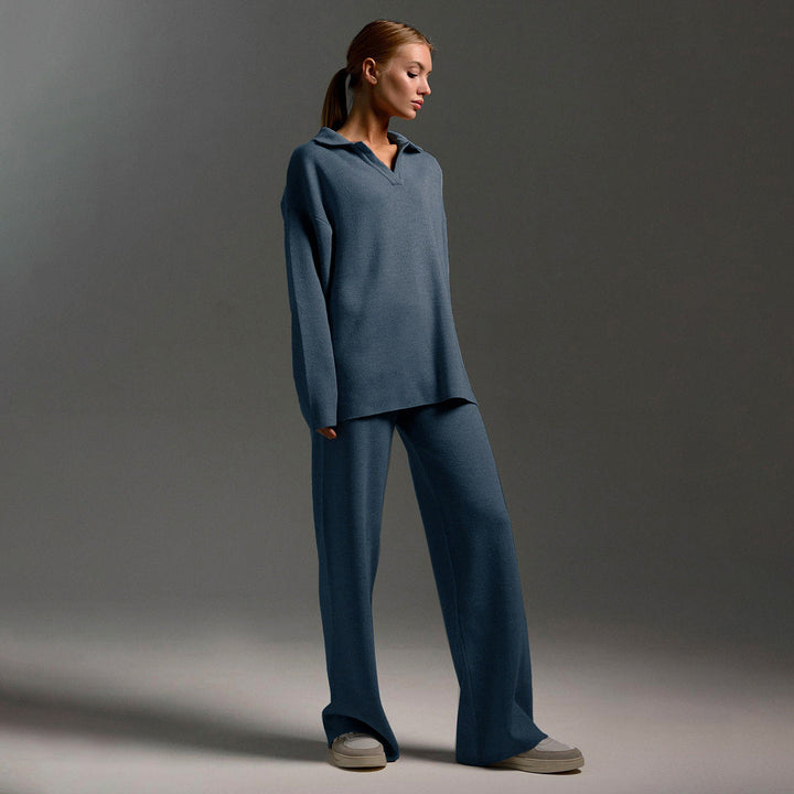 Louise | Ensemble Détente Maille Femme Manches Longues
