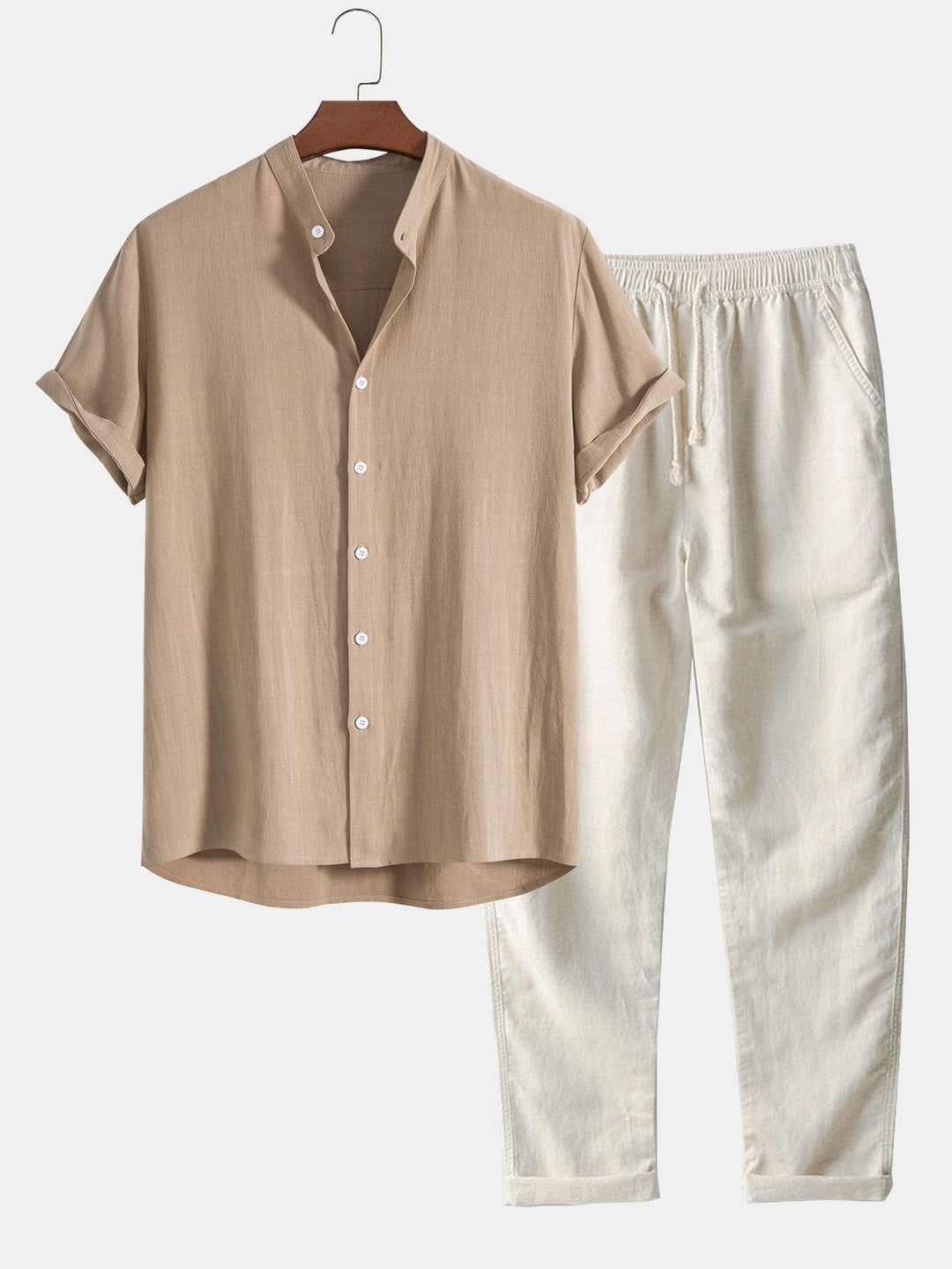 Lucas | Ensemble Chemise Pantalon Homme Lin