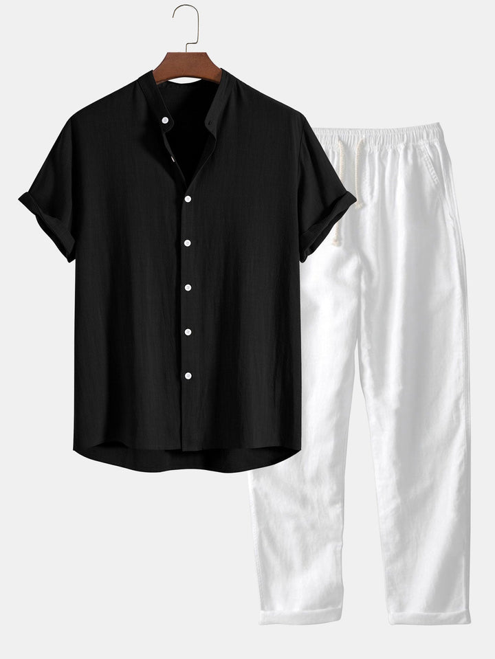 Lucas | Ensemble Chemise Pantalon Homme Lin