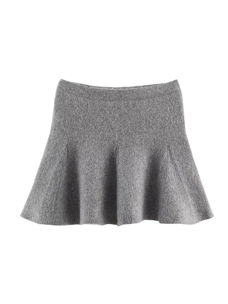 Lucie | Ensemble Vêtements Femme Jupe Mini Maille