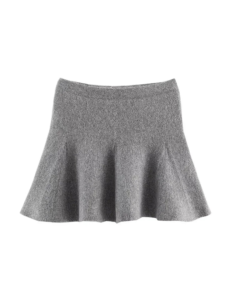 Lucie | Ensemble Vêtements Femme Jupe Mini Maille
