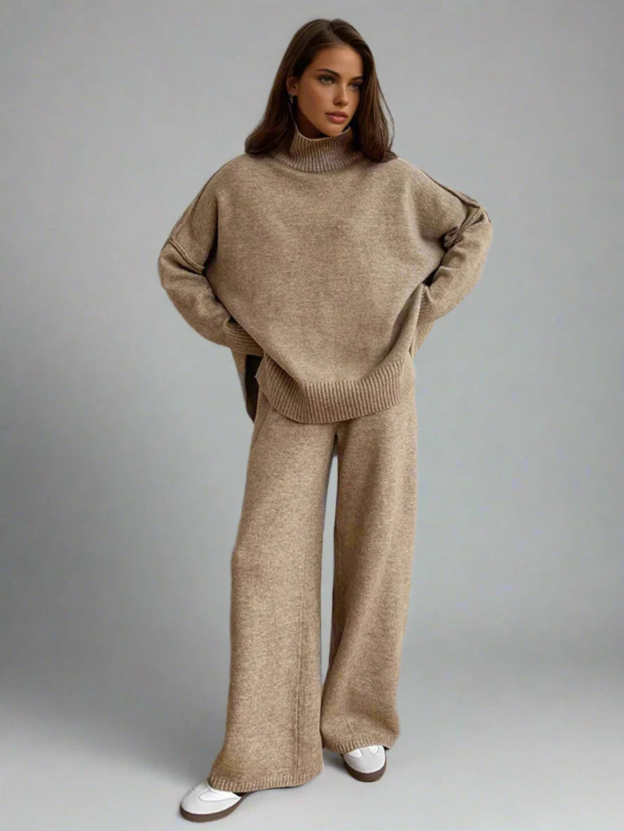 Manon | Ensemble Pull Pantalon Maille Vêtements Femme