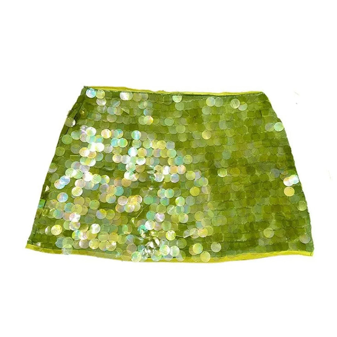 Margot | Mini Jupe à Sequins Dorés Femme