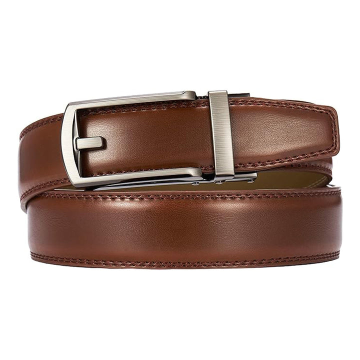 Maxime | Ceinture Cuir Noir Homme Boucle Automatique