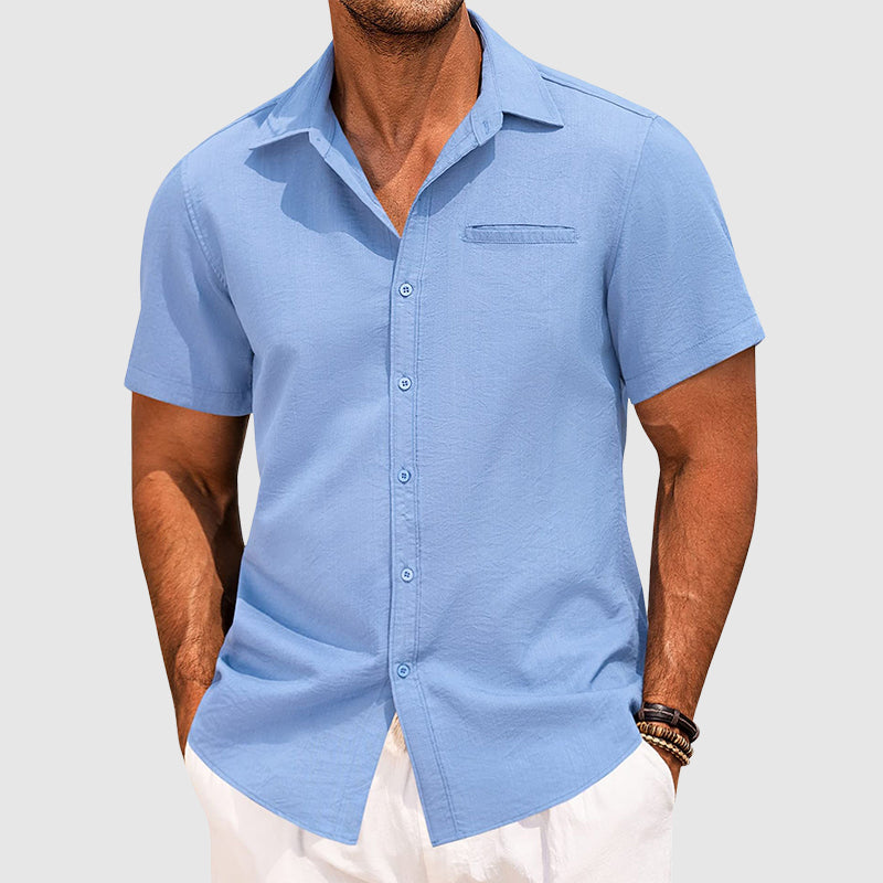 Maxime | Chemise Homme Manches Courtes