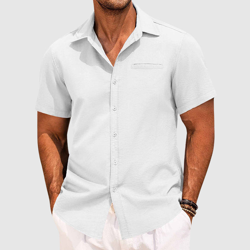 Maxime | Chemise Homme Manches Courtes