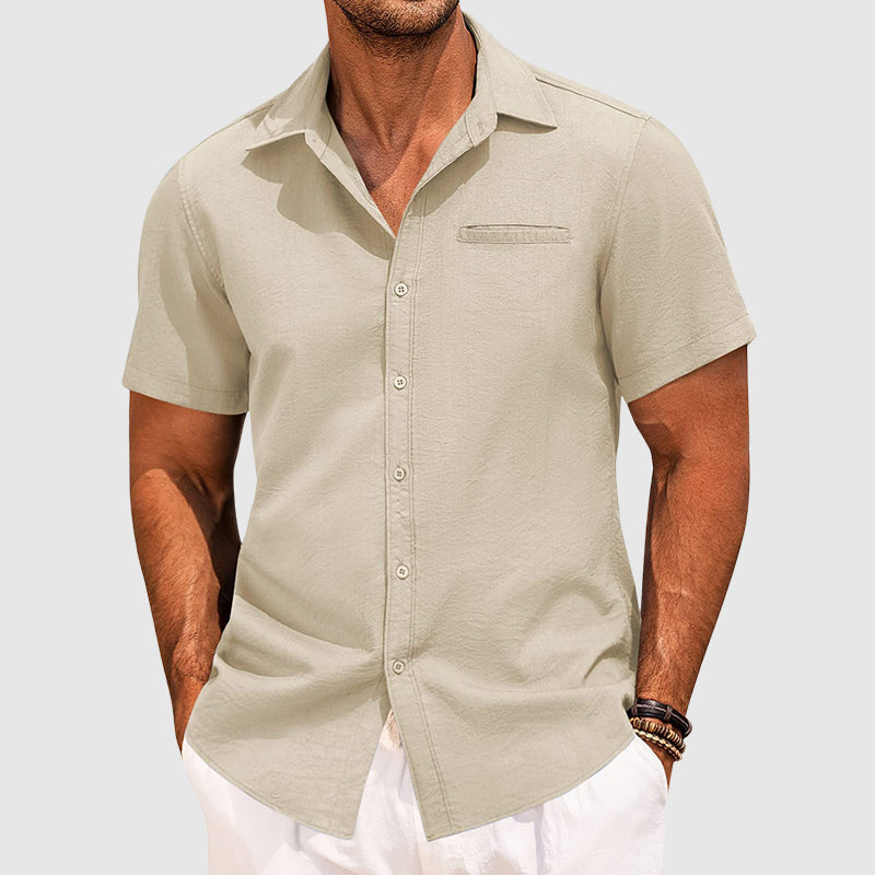 Maxime | Chemise Homme Manches Courtes