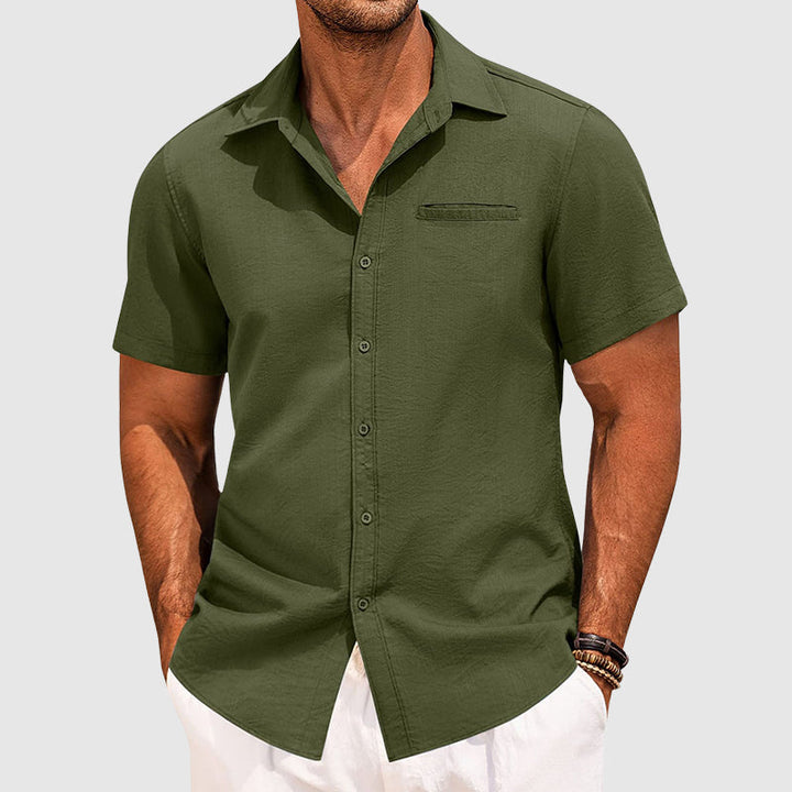 Maxime | Chemise Homme Manches Courtes