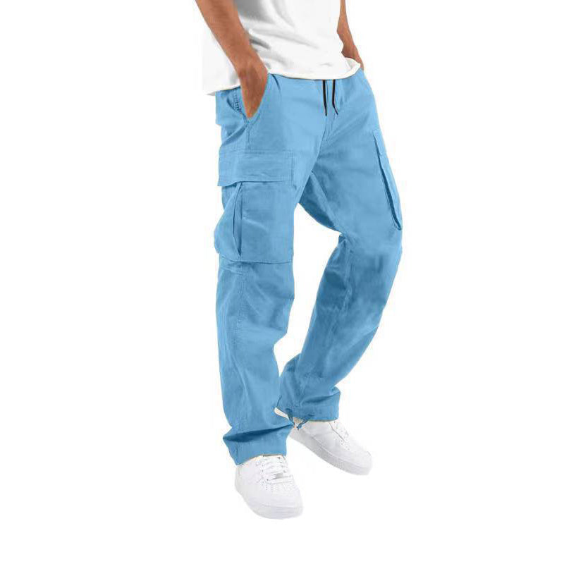 Maxime | Pantalon Cargo Homme Large Kaki