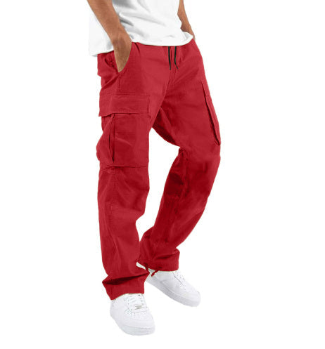 Maxime | Pantalon Cargo Homme Large Kaki